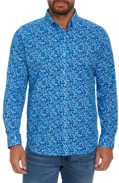 Wilton Printed Button-Up Shirt
