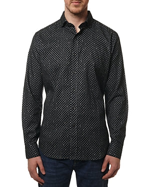 Conifer Trim Fit Cotton Button-Up Shirt