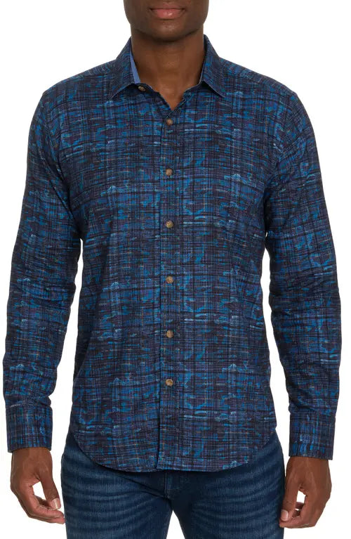 Anomaly Printed Woven Long Sleeve Shirt