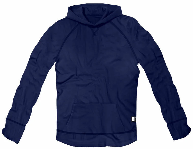 Lightweight Hoodie | 100% Pima Cotton - Brooklyn Blue