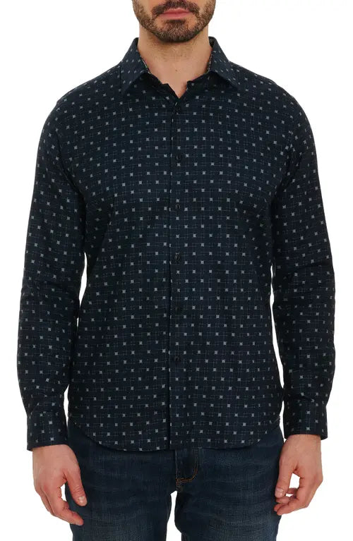 Kawasaki Check Cotton Button-Up Shirt