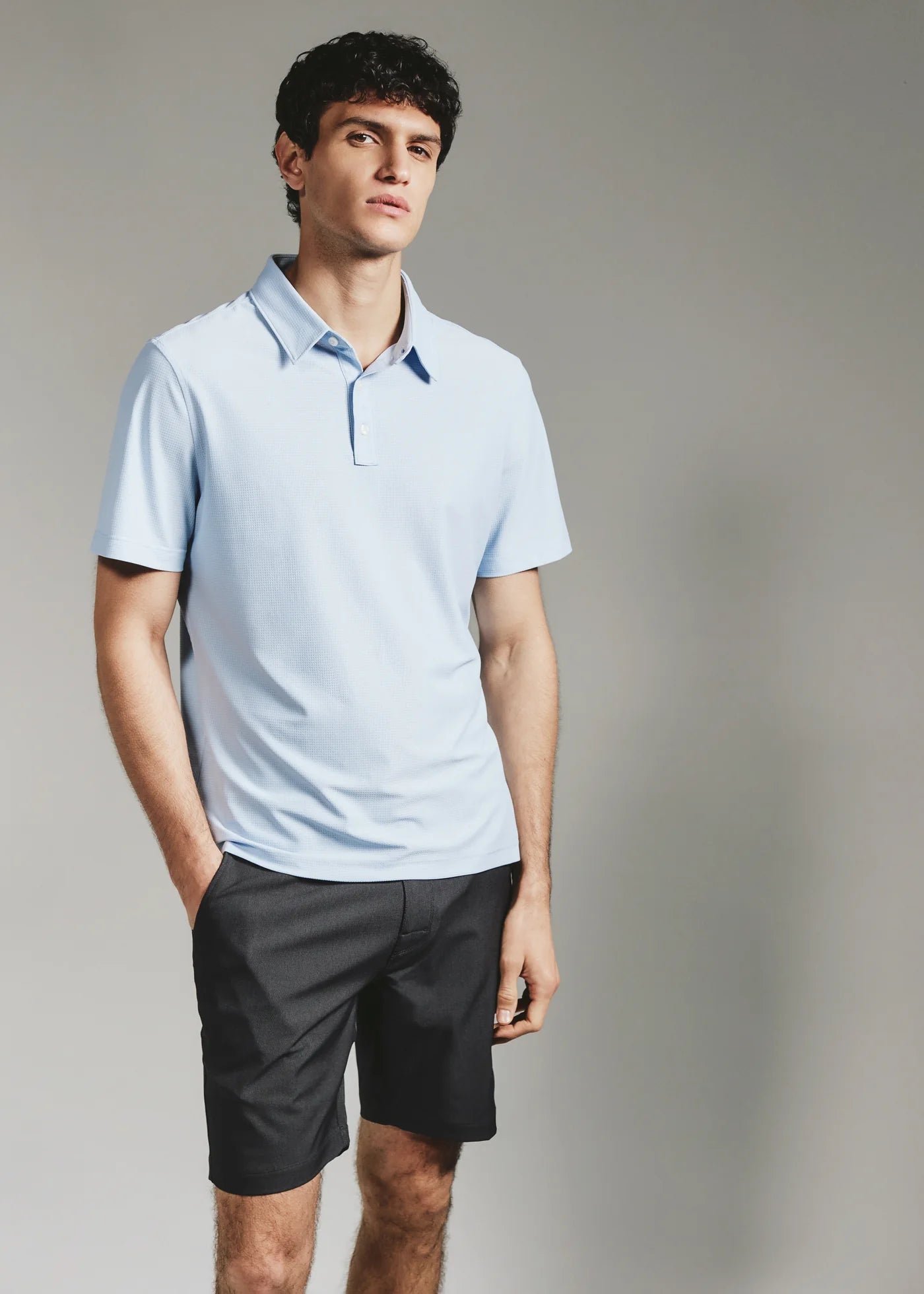 7Diamonds Roswell Performance Stretch Polo