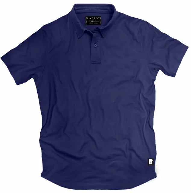 The 2 Button Polo - Brooklyn Blue