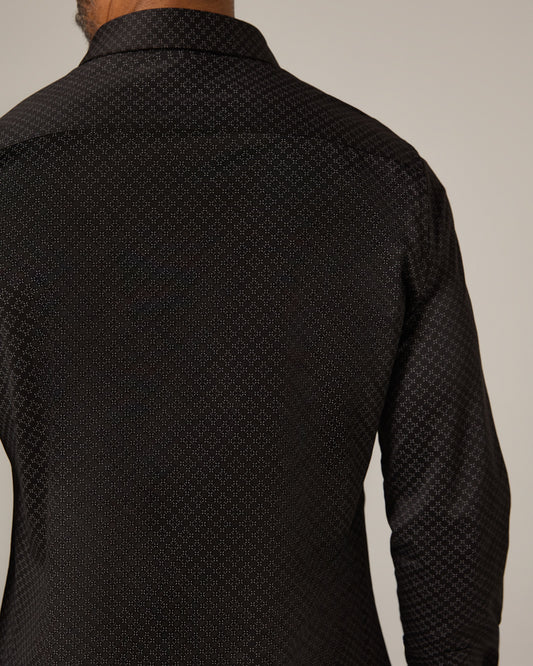 Turner Long Sleeve Shirt - Black