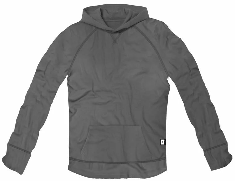 Lightweight Hoodie | 100% Pima Cotton - Grey Skies