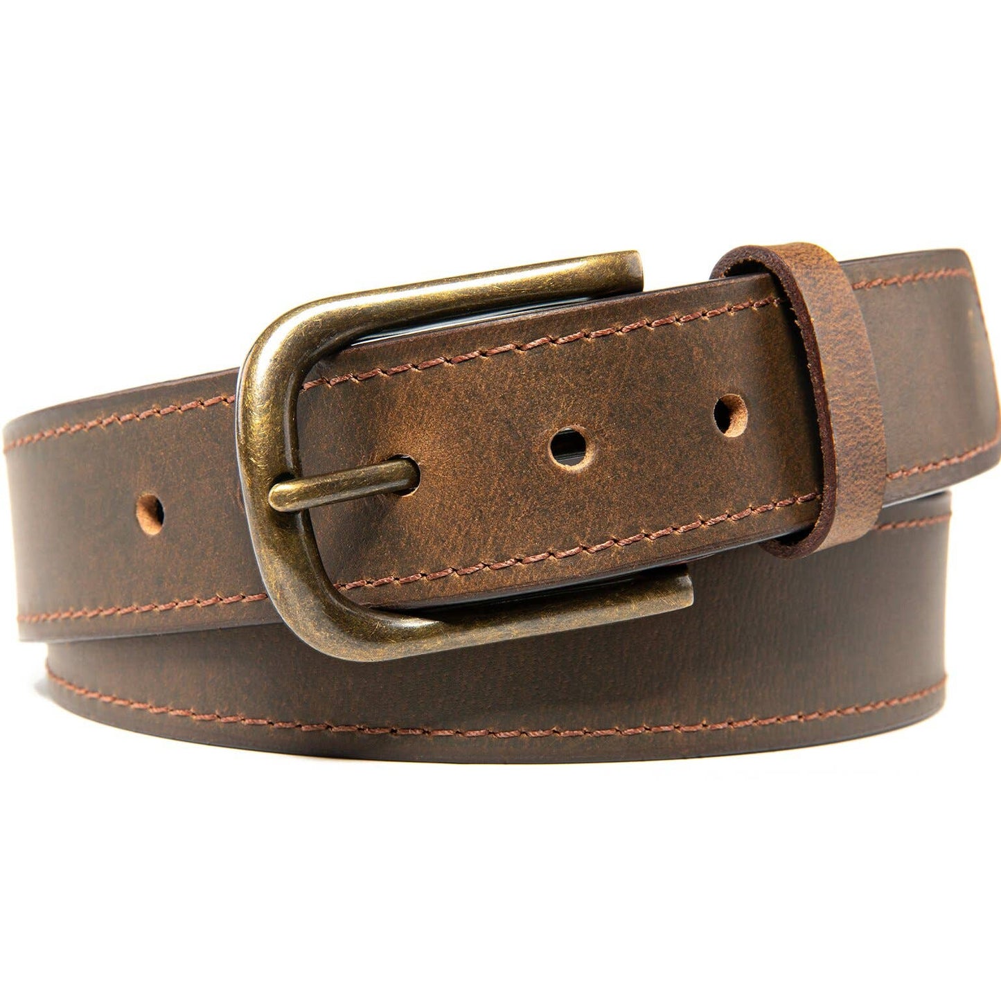 Leather Belt - Tobacco