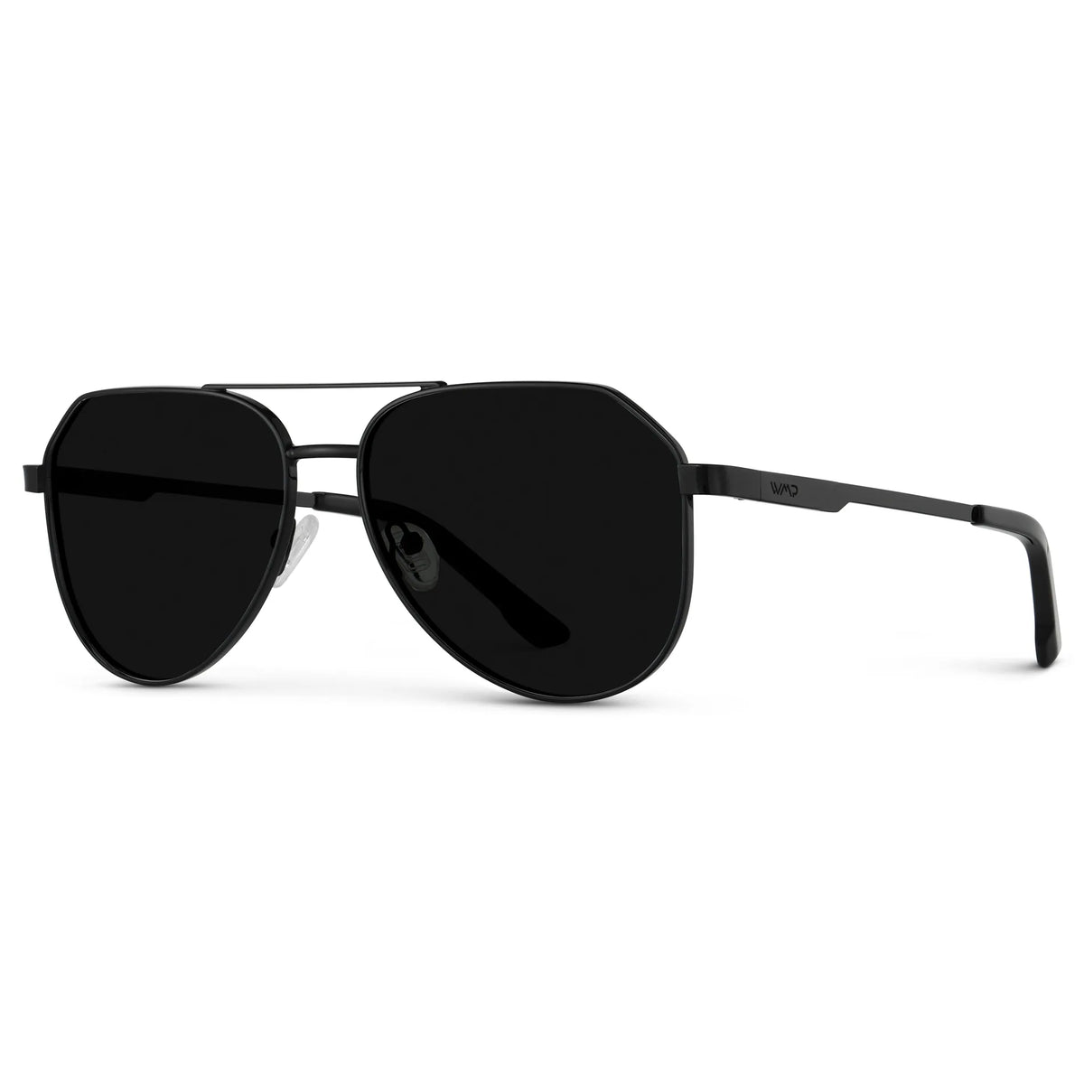 Aero Sunglasses – Black/Triple Black Lens