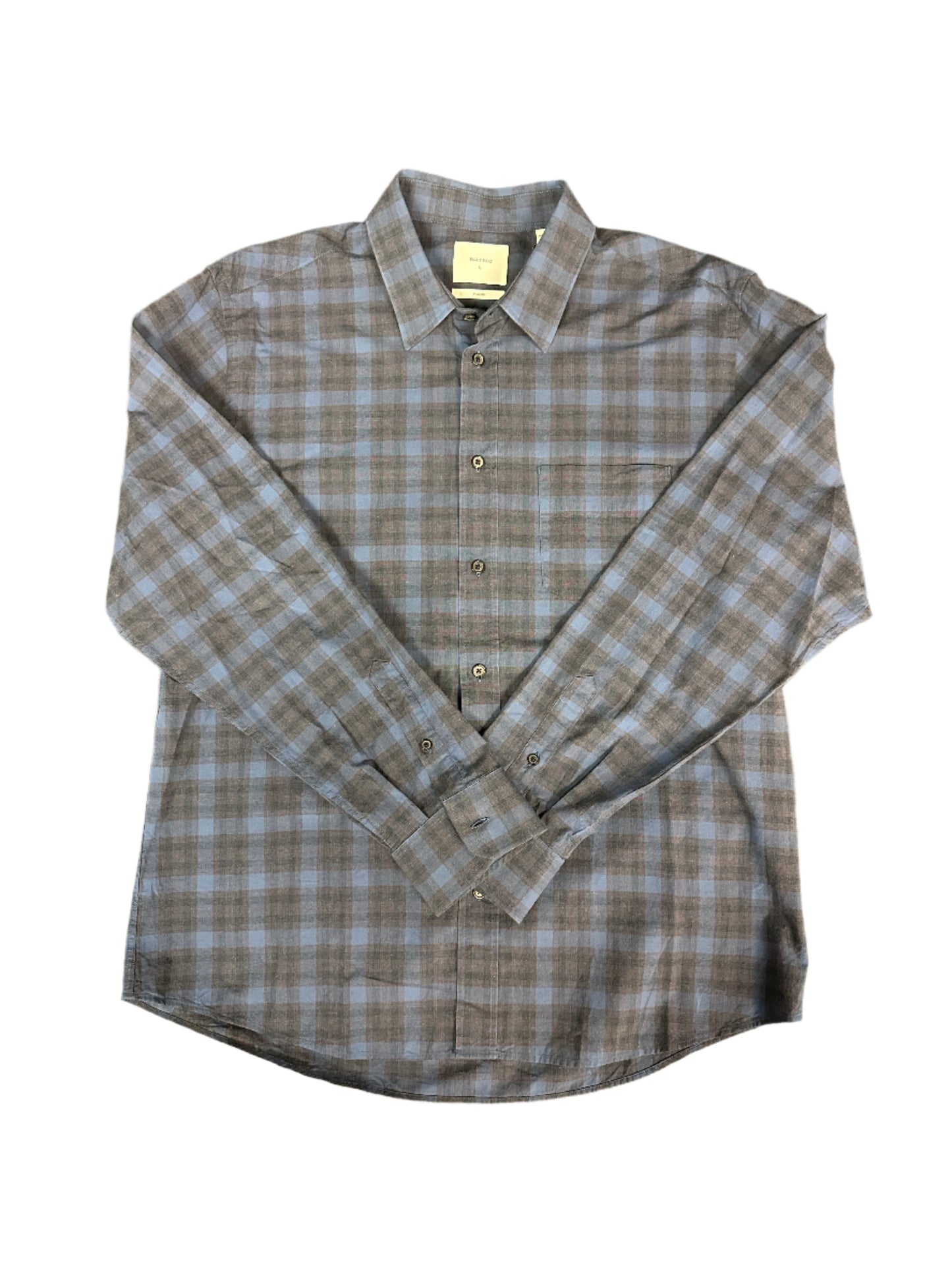 Melange Plaid Shirt