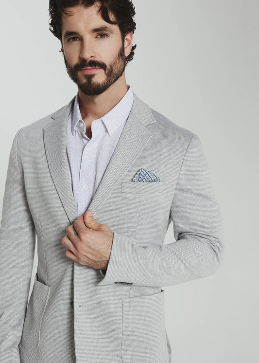 Westport Stretch Blazer – Light Grey