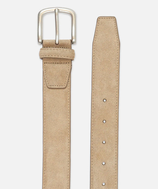 Lusso Leather Belt - Sandrift