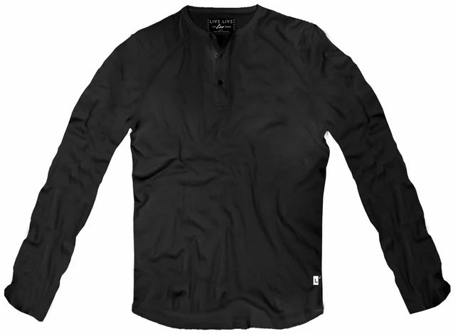 Peruvian Pima Cotton Raglan L/S Henley