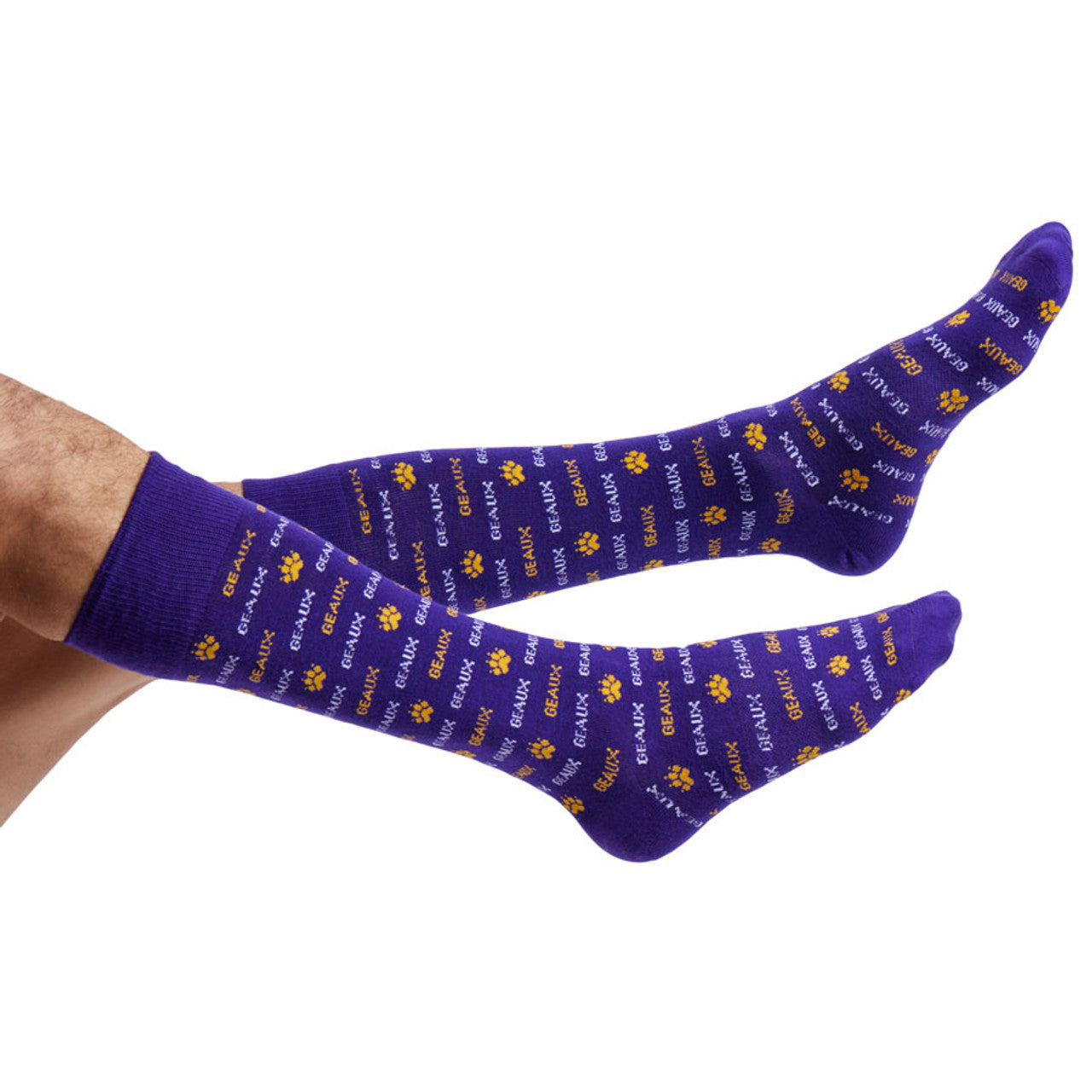 Tigahs Dress Socks - Purple