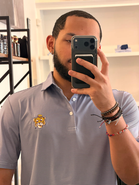 LSU Vintage Sailor Mike Performance Polo