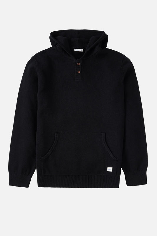 Hayes Hooded Henley Sweater