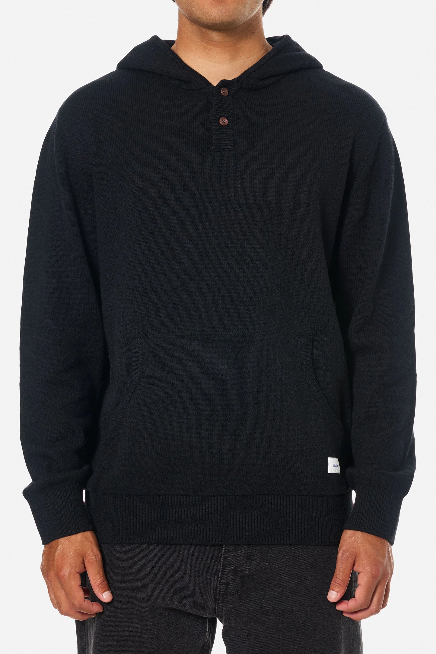 Hayes Hooded Henley Sweater