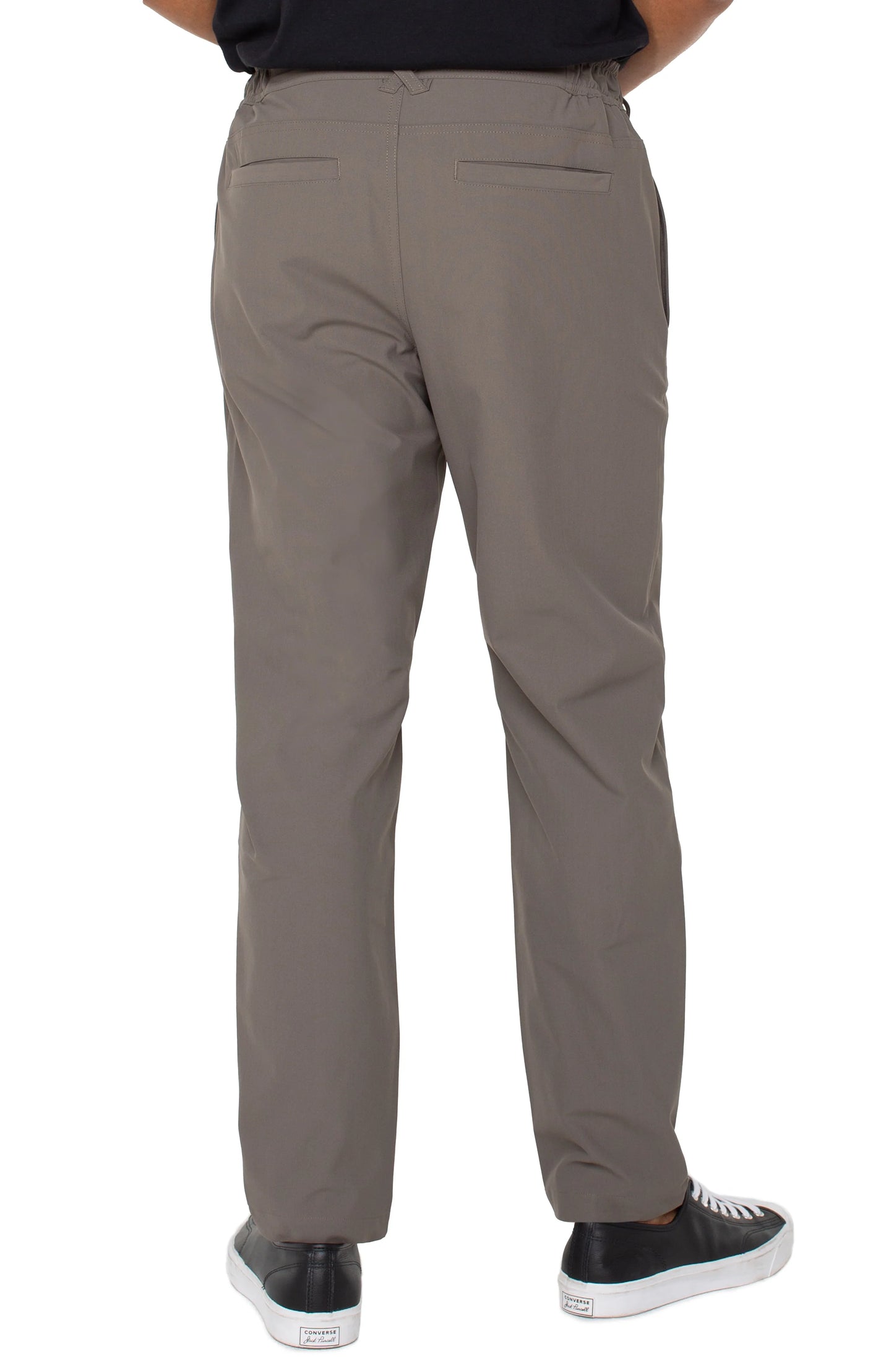 Slim Straight Tech Pants