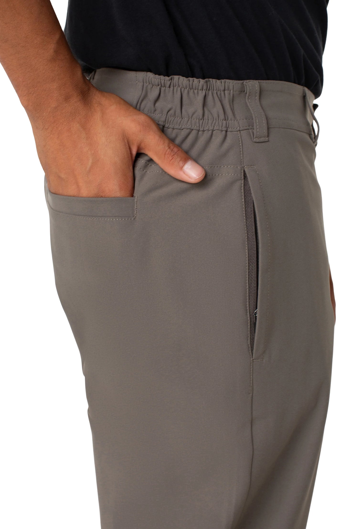 Slim Straight Tech Pants