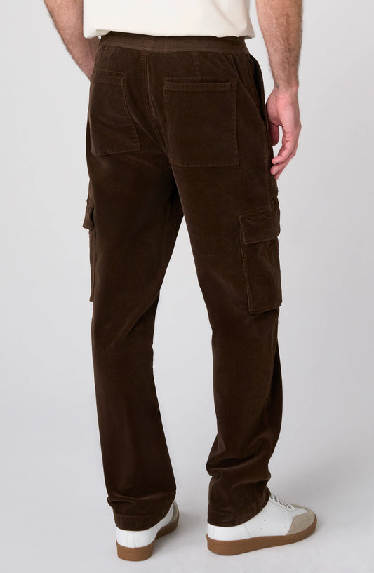 Corduroy Cargo Jogger - Brown