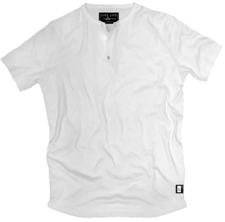 Raglan Henley - Whiteout