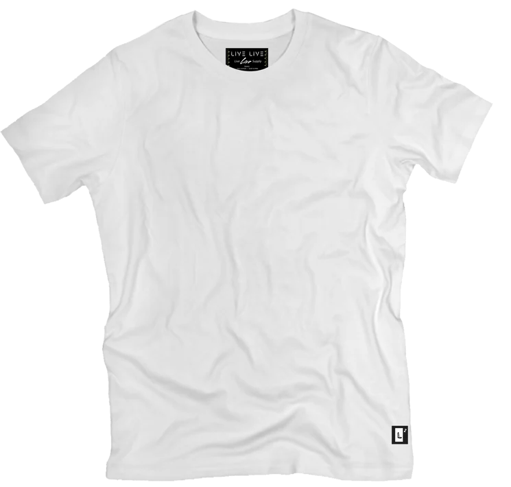 Solid Crew Tee - Whiteout