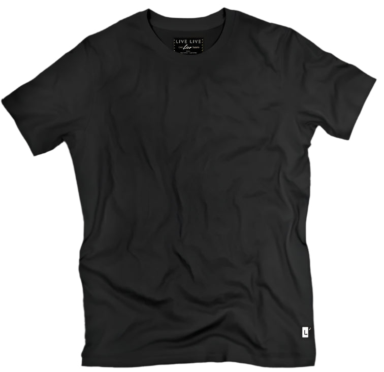 Solid Crew Tee - Blackout