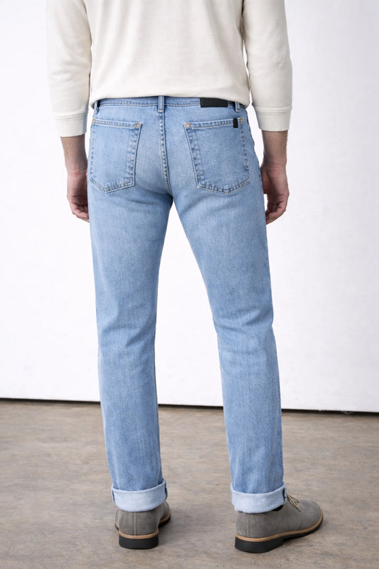 Jimmy Woodstock Slim Straight - Selvedge Denim