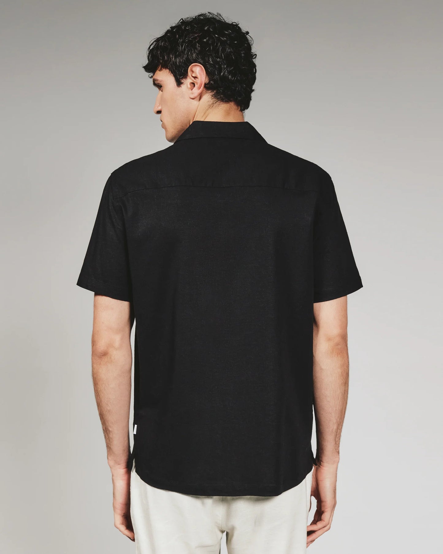 Heath Linen Camp Shirt