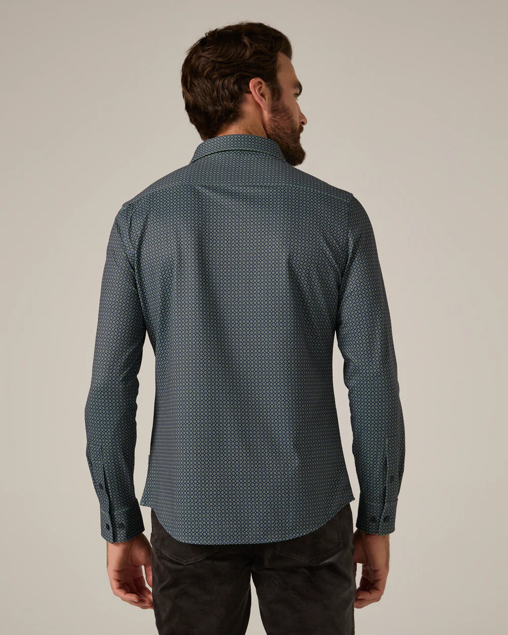 Warren Long Sleeve Shirt - Olive