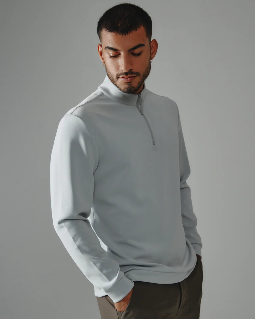 Rev Quarter-Zip - Platinum