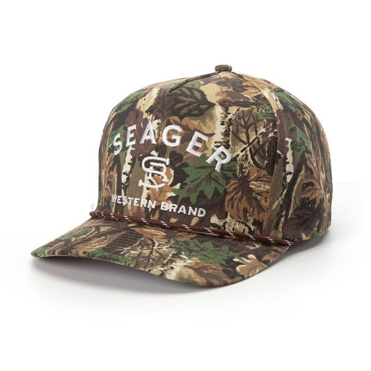 Branded Snapback - Real Camo
