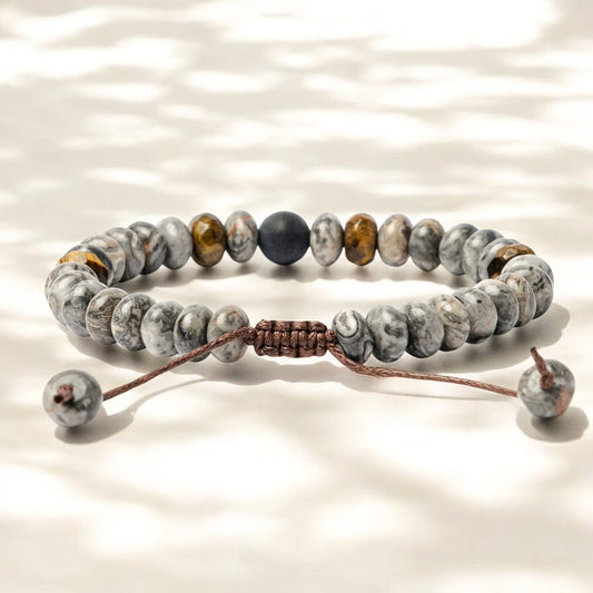 Cape Diablo - Jasper & Tiger Eye Bracelet