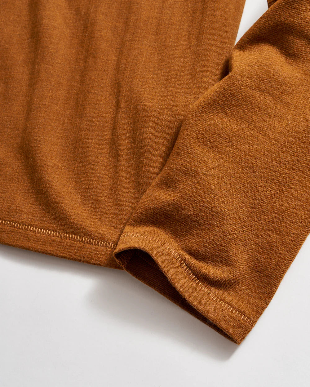 Long Sleeve Herringbone Polo