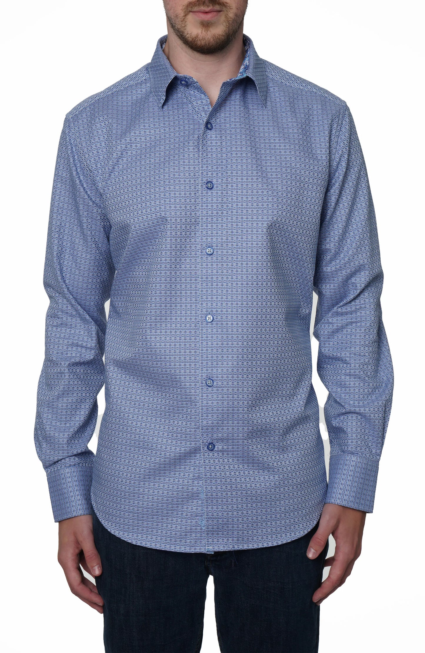 Drifters Classic Fit Long Sleeve Shirt