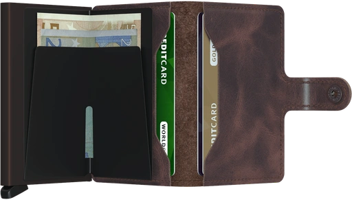 Miniwallet Vintage Chocolate