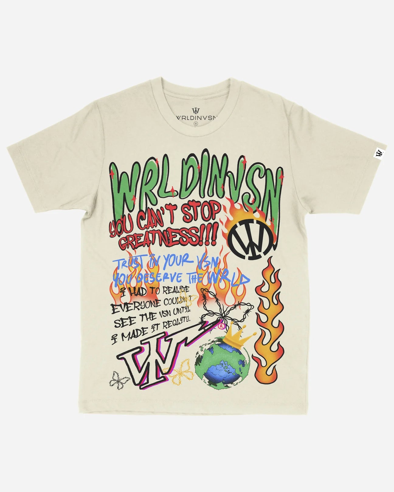 Wrldinvsn "Scribble" Tee