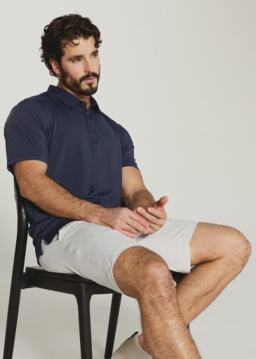 Dawn Patrol Polo in Navy by 7Diamonds – image 4