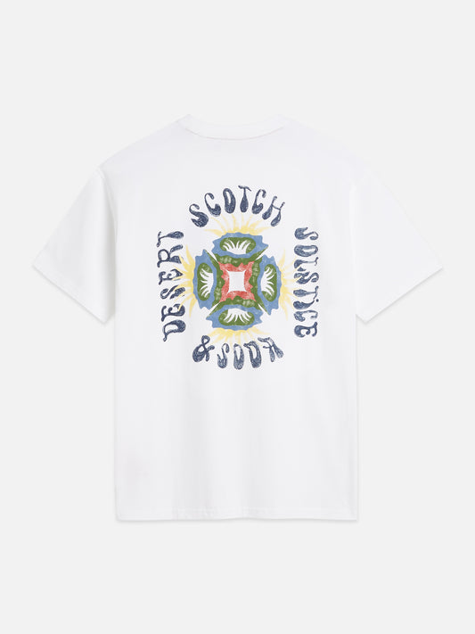 Front & Back Artwork Relaxed-Fit T-Shirt