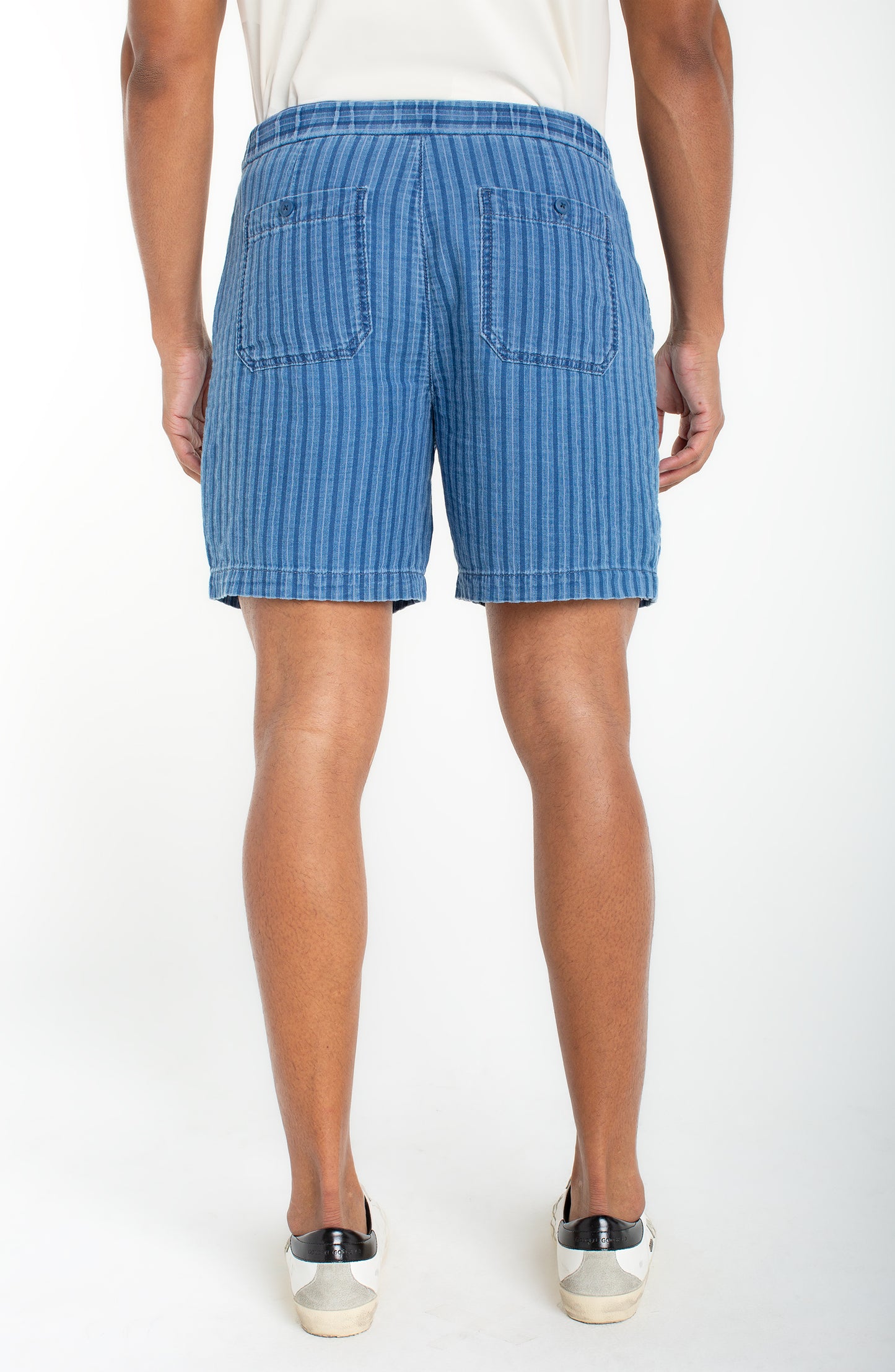 Stretch Drawstring Chino Shorts