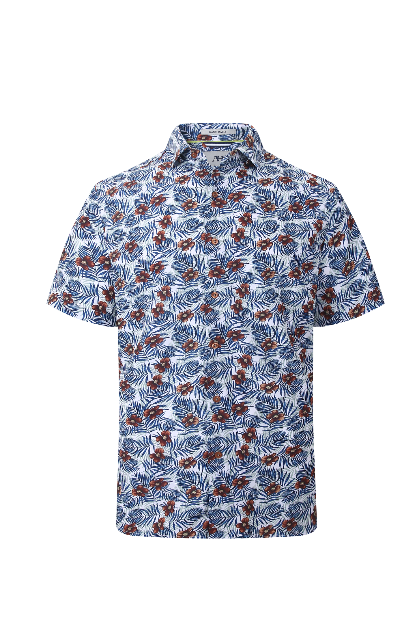 Clearwater Floral Performance Button-Up