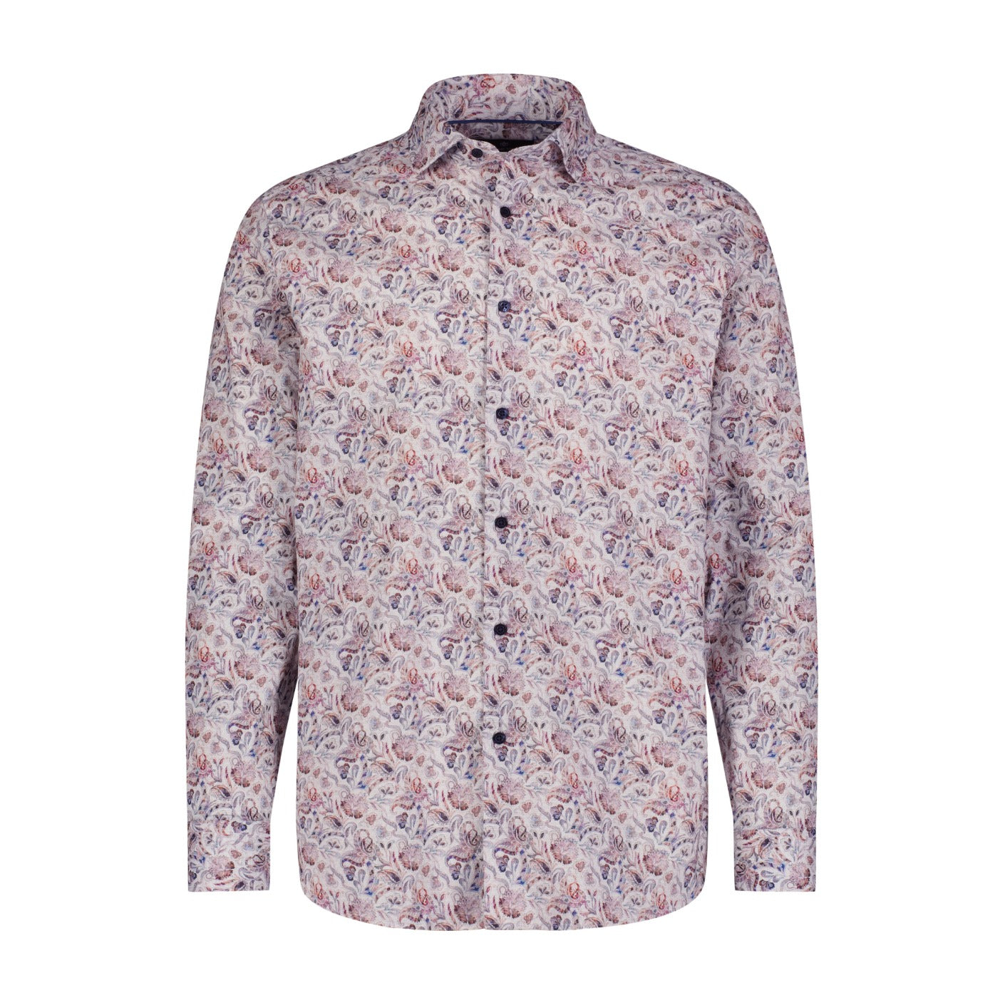 Luchiano Visconti Floral Long Sleeve Shirt Luchiano Visconti Floral Long Sleeve Shirt