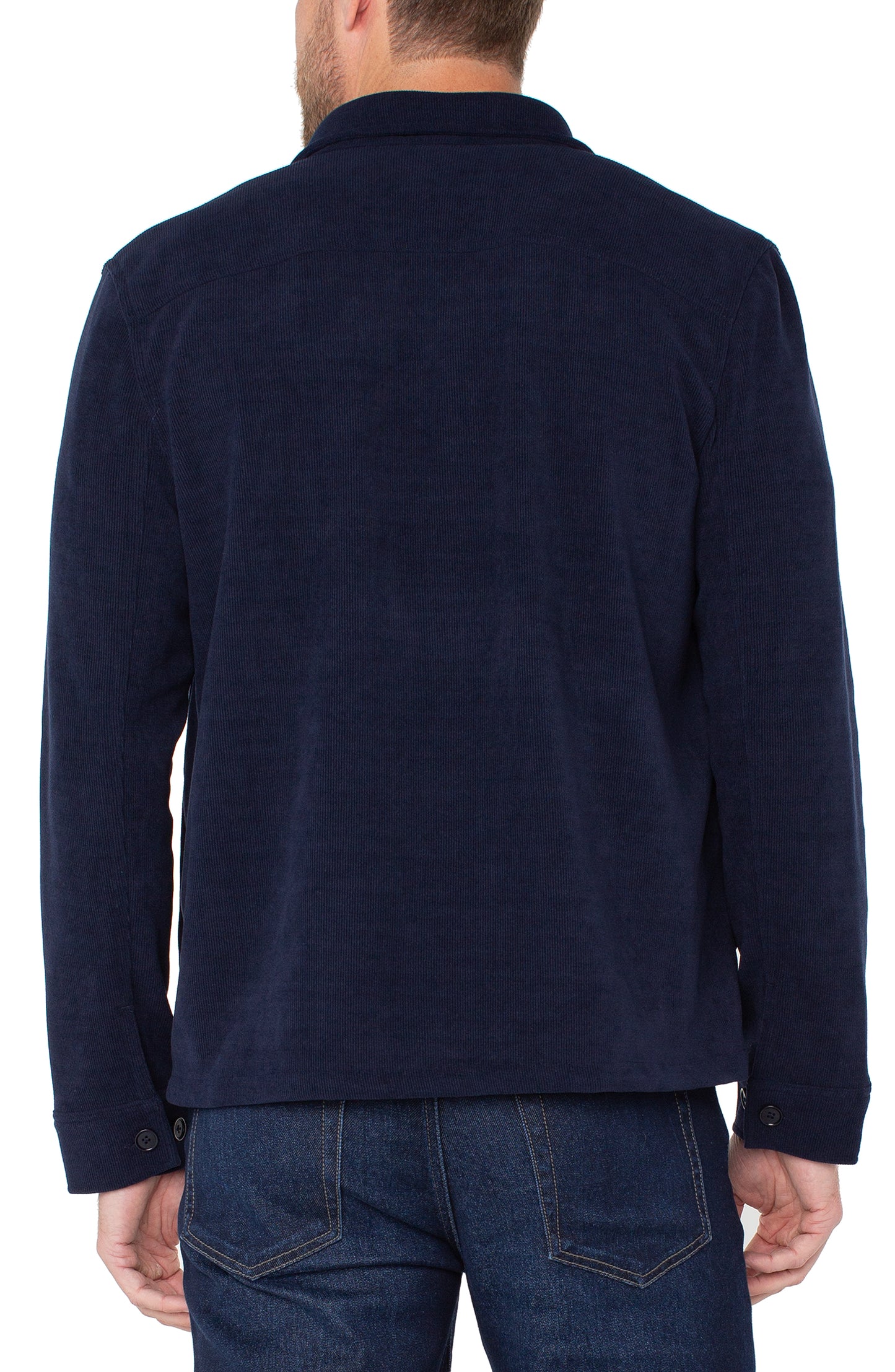 Long Sleeve Corduroy Overshirt
