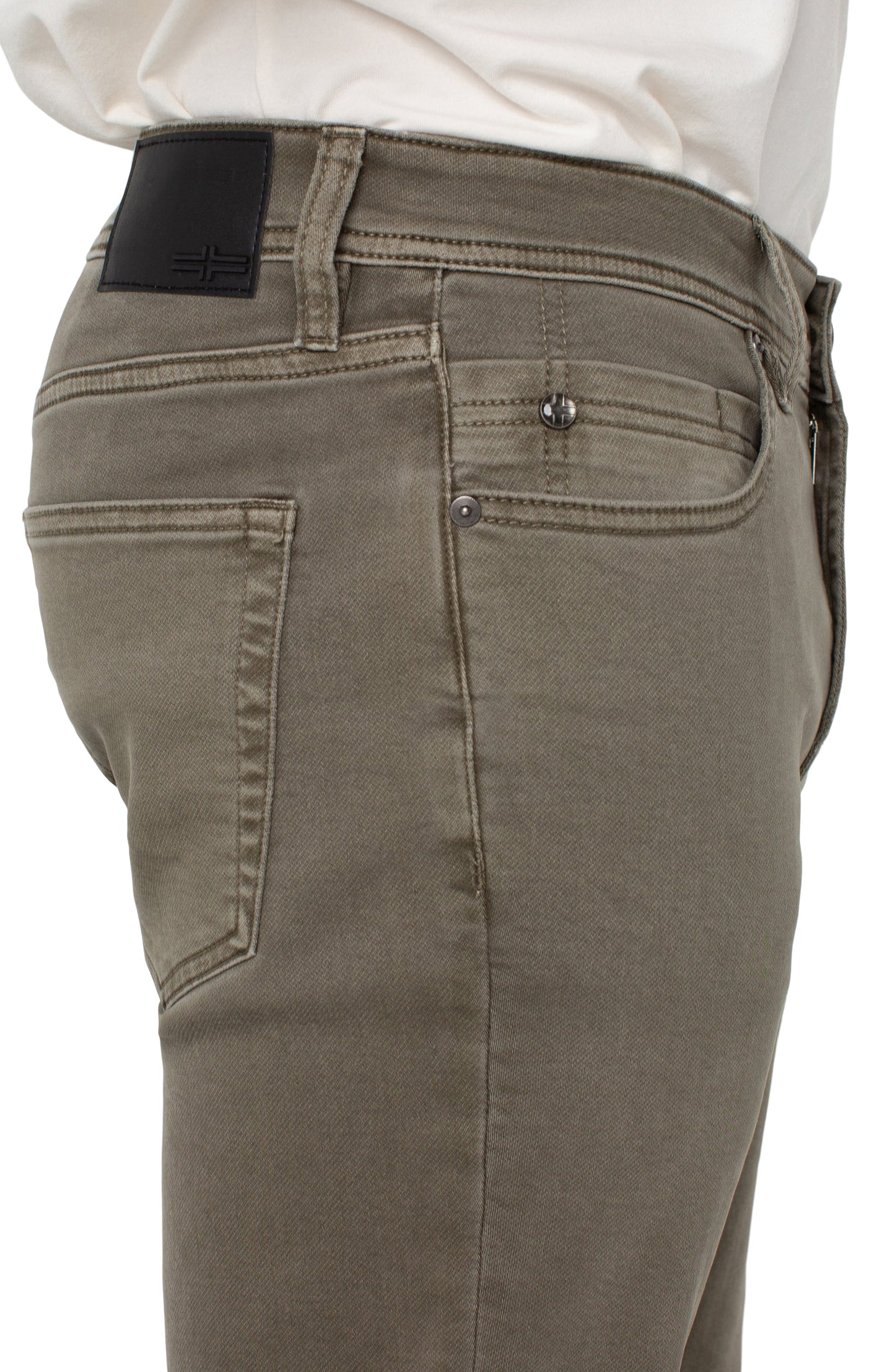 Kingston Modern Straight - Pewter Green