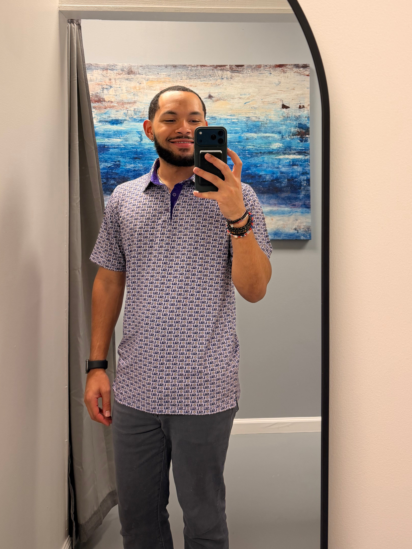 LSU Tigers Game Day Performance Polo