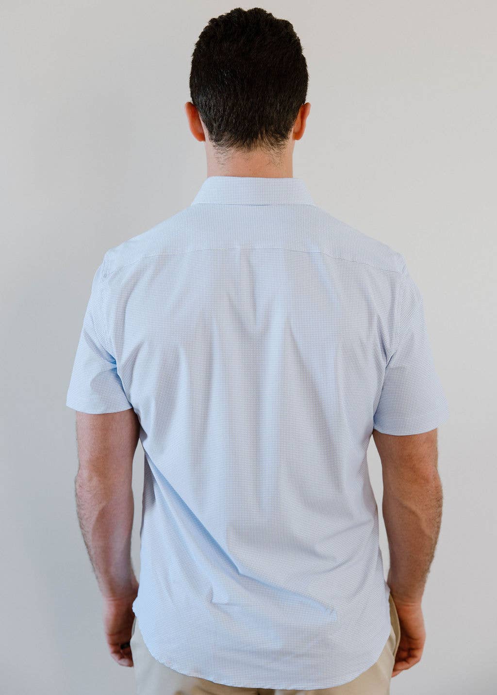 JD Buck Coastal Mini Check Performance Shirt