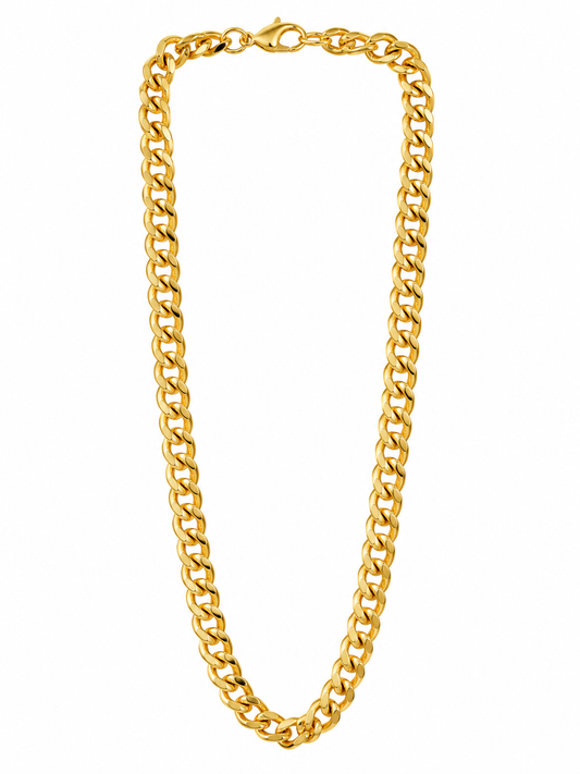 Camden Cuban Chain Necklace – Gold