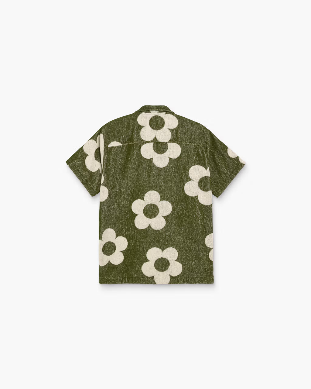 Wodaem Floral Terry Resort Shirt