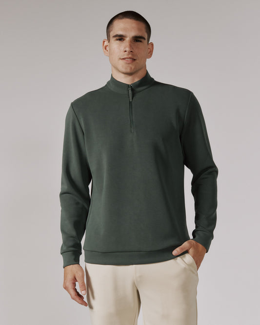 Rev Quarter-Zip - Basil