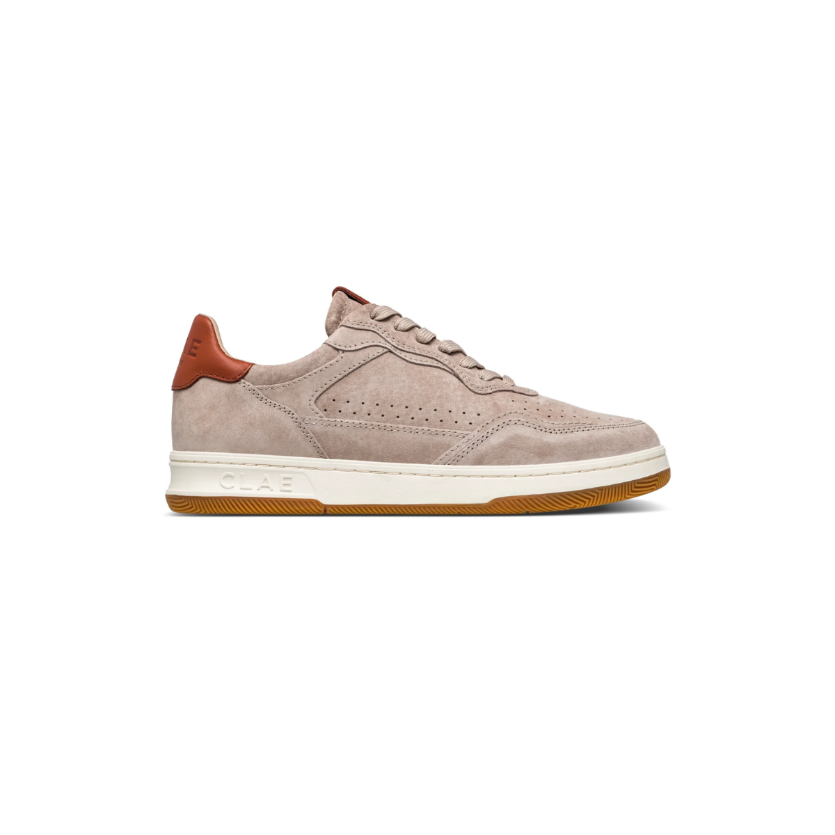 Haywood Suede Court Sneakers – Cobblestone