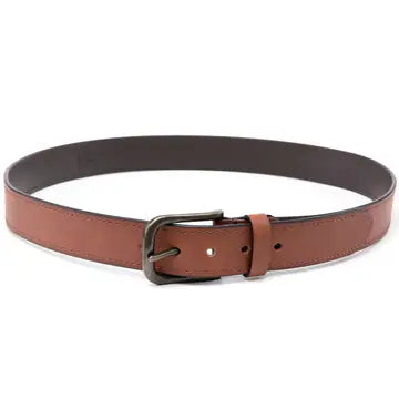 Men's Leather Belt - Cognac
