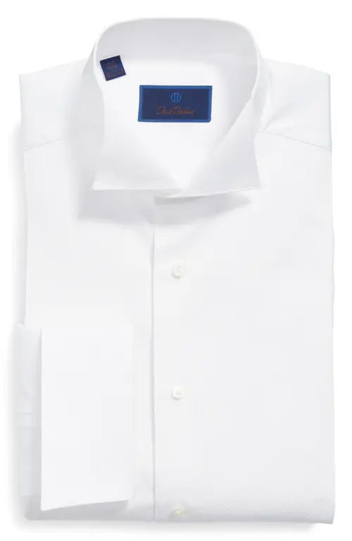 Regular Fit French Cuff Tuxedo Shirt